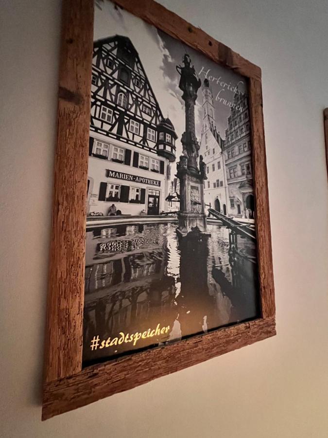 #Stadtspeicher - Blauer Stern Das Apartment Mitten In Der Altstadt Rothenburg ob der Tauber Exterior foto