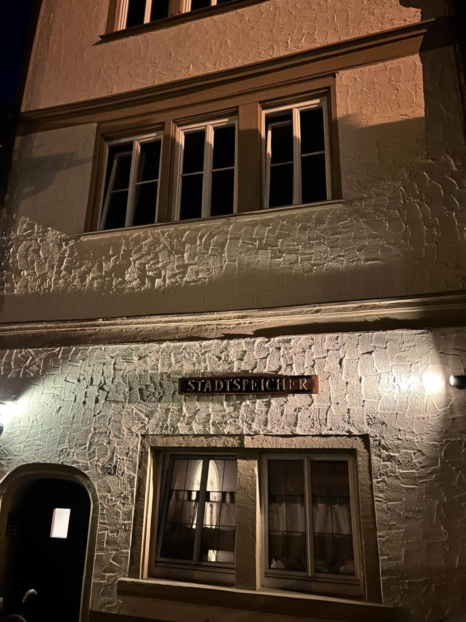 #Stadtspeicher - Blauer Stern Das Apartment Mitten In Der Altstadt Rothenburg ob der Tauber Exterior foto